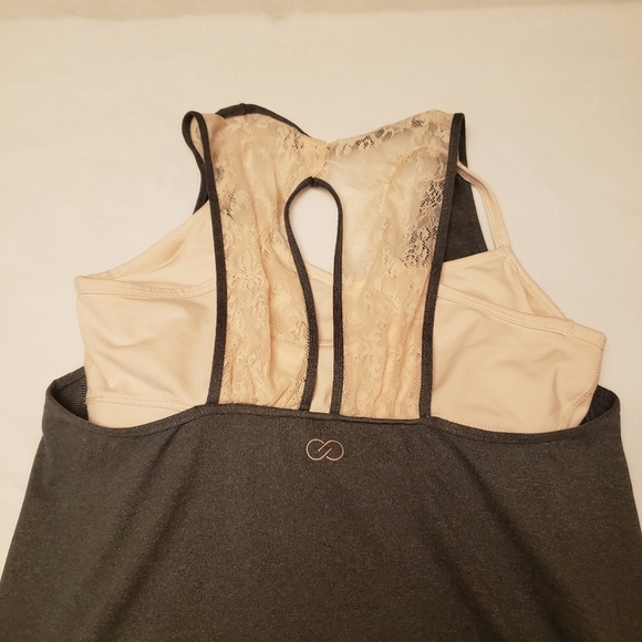 Lace Back Athletic Top and Headband - Picture 11 of 13